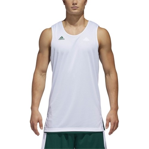 Koszulka do koszykówki Adidas Rev Crzy Expl Green White CD8695
