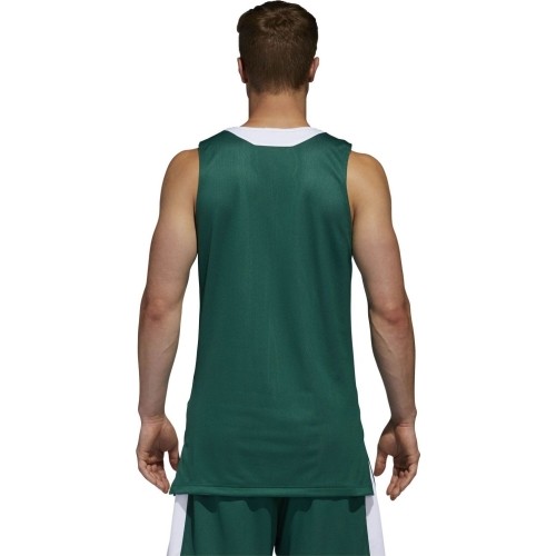 Koszulka do koszykówki Adidas Rev Crzy Expl Green White CD8695