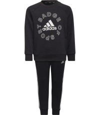 Dres dziecięcy Adidas LK Logo Jog Set czarny H65797