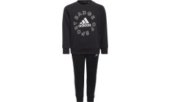 Dres dziecięcy Adidas LK Logo Jog Set czarny H65797