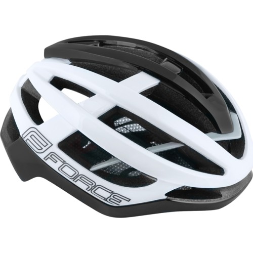 Kask rowerowy FORCE Lynx 55-59cm S-M (biały/czarny)