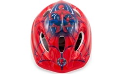 Kask rowerowy dziecięcy SPIDERMAN, 52-56 cm, czerwono-niebieski