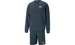 Męski dres Puma Relaxed Sweat Suit Blue 673308 16