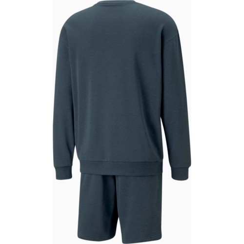 Męski dres Puma Relaxed Sweat Suit Blue 673308 16