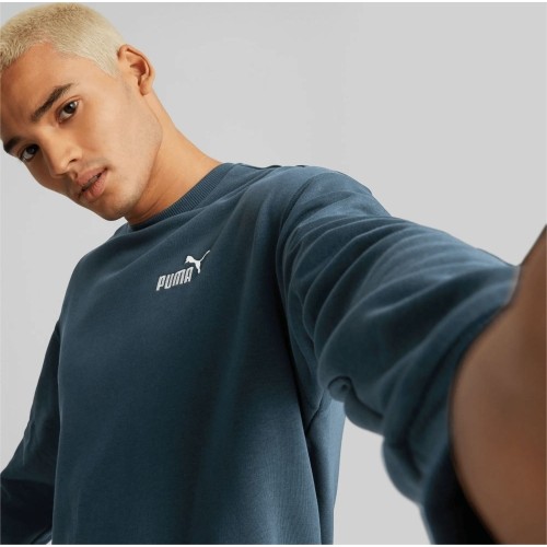 Męski dres Puma Relaxed Sweat Suit Blue 673308 16