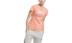 Reebok TE Graphic Vector T koszulka damska Peach GI6640