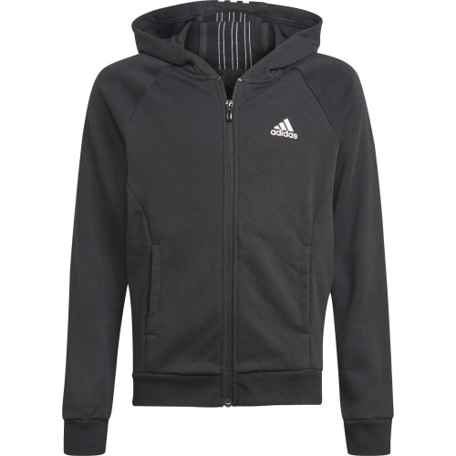 Dres sportowy dla dziewczynek Adidas G Hooded czarny GN5509