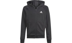 Dres sportowy dla dziewczynek Adidas G Hooded czarny GN5509