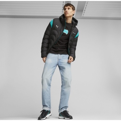 Kurtka męska Puma MAPF1 MT7 Ecolite czarna 621146 01