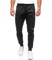 Spodnie męskie J.Style Black 68XW02-3