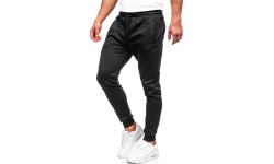 Spodnie męskie J.Style Black 68XW02-3