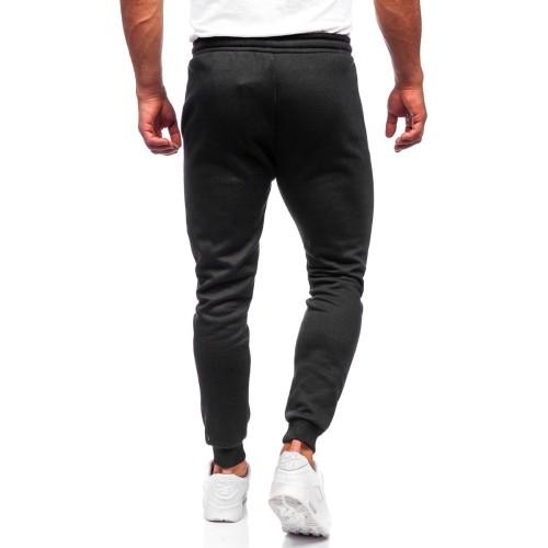Spodnie męskie J.Style Black 68XW02-3
