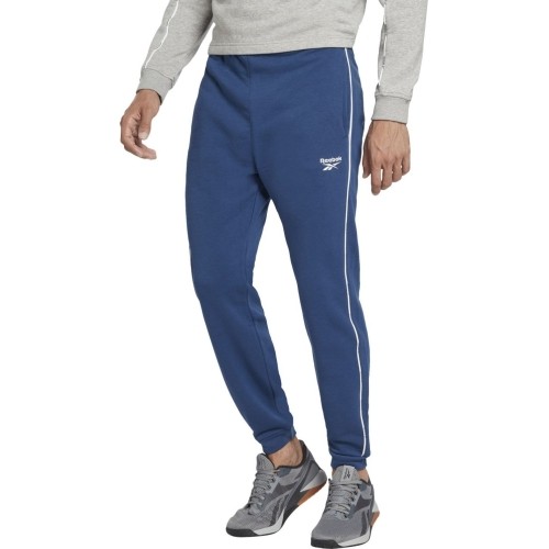 Spodnie męskie Reebok Wor Piping Jogger Blue HA1071