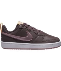 Buty dziewczęce Nike Court Borough Low 2 Grey Pink BQ5448 200