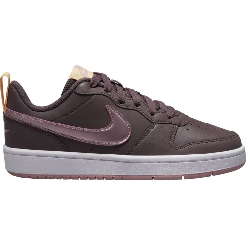 Buty dziewczęce Nike Court Borough Low 2 Grey Pink BQ5448 200