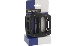 Pedały FORCE BMX / Downhill (aluminiowe, czarne)