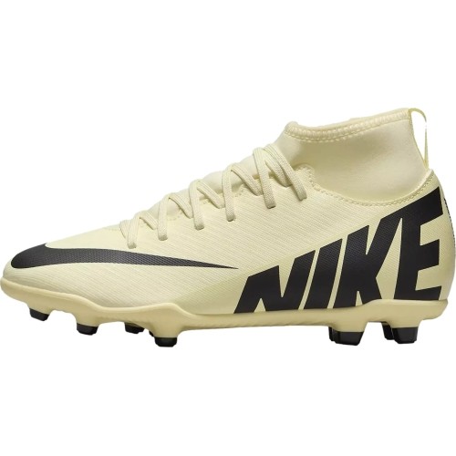 Buty piłkarskie Nike Jr Superfly 9 Club FG/MG dla młodzieży, żółto-czarne DJ5959 700