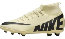 Buty piłkarskie Nike Jr Superfly 9 Club FG/MG dla młodzieży, żółto-czarne DJ5959 700