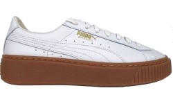 Buty Puma Basket Platform Core White