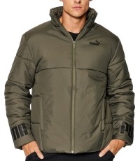 Kurtka męska Puma Ess + Padded, Grape Khaki 587689 44