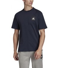 Koszulka męska Adidas MHE Tee Sta niebieska
