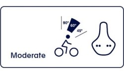 Siodełko rowerowe Selle Royal FLOAT MODERATE 263x200mm (czarne)