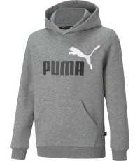 Puma Ess+ 2 Col Big Logo bluza młodzieżowa szara 586987 03