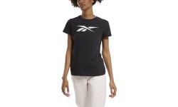 Reebok bluzka damska Te Graphic Vector T Black
