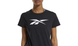Reebok bluzka damska Te Graphic Vector T Black