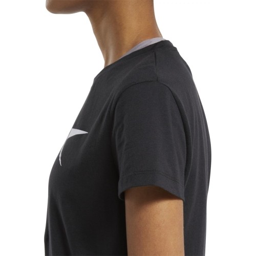 Reebok bluzka damska Te Graphic Vector T Black