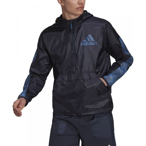 Kurtka męska Adidas Season WB Blue Black HD4335