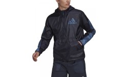 Kurtka męska Adidas Season WB Blue Black HD4335