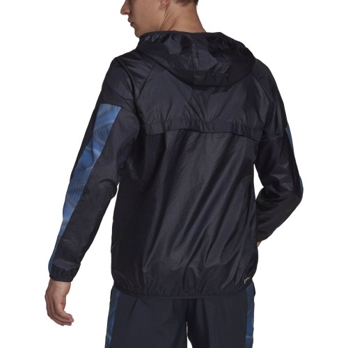 Kurtka męska Adidas Season WB Blue Black HD4335
