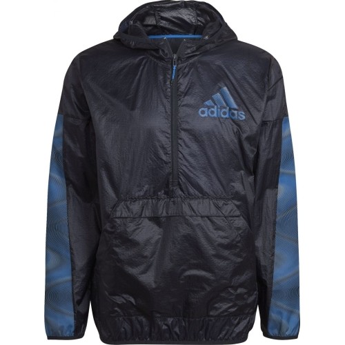 Kurtka męska Adidas Season WB Blue Black HD4335