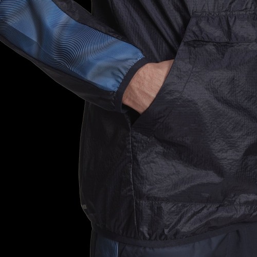 Kurtka męska Adidas Season WB Blue Black HD4335