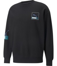 Bluza męska Puma Brand Love Crew Tr czarna 535630 01
