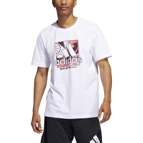Adidas Univ Bos koszulka męska, biała HC6911