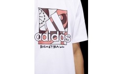 Adidas Univ Bos koszulka męska, biała HC6911