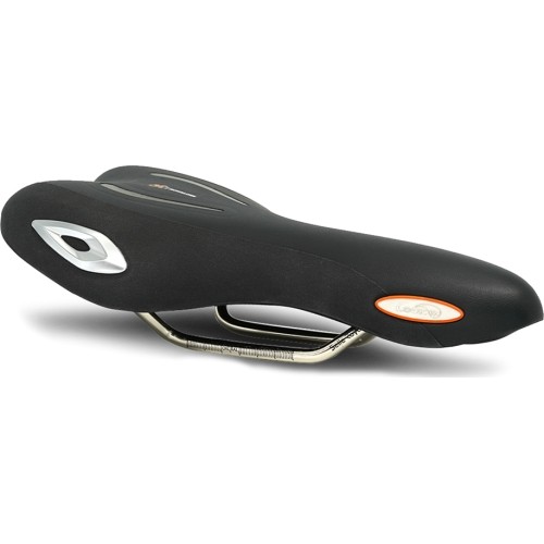 Siodełko Selle Royal Lookin Athletic Stracciatella Unisex 279 x 160 mm (czarne)