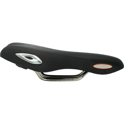 Siodełko Selle Royal Lookin Athletic Stracciatella Unisex 279 x 160 mm (czarne)