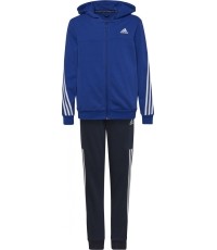 Dres sportowy dla młodzieży Adidas B Cotton Ts, czarno-niebieski HP1437