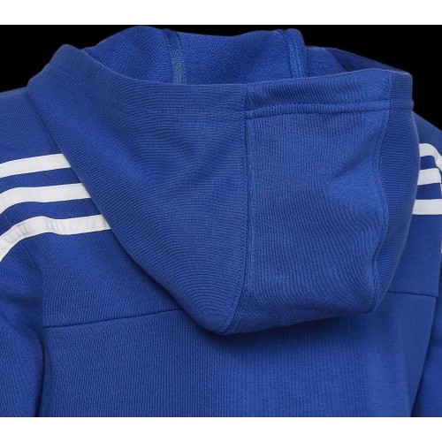 Dres sportowy dla młodzieży Adidas B Cotton Ts, czarno-niebieski HP1437