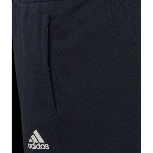 Dres sportowy dla młodzieży Adidas B Cotton Ts, czarno-niebieski HP1437