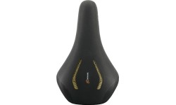 Siodełko Selle Royal Lookin Evo Athletic Unisex Stracciatella, 261 x 158 mm (czarne)