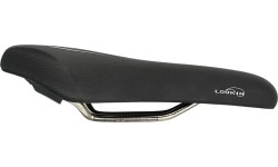 Siodełko Selle Royal Lookin Evo Athletic Unisex Stracciatella, 261 x 158 mm (czarne)