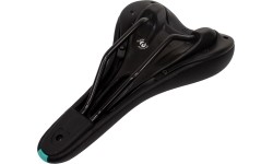 Siodełko CARRARO 265 x 150 mm (czarno-niebieskie)