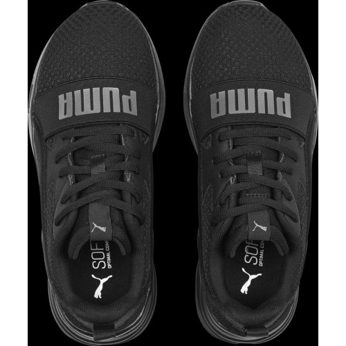 Puma Wired Run Pure Jr buty młodzieżowe, czarne 390847 01