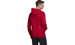 Bluza męska Adidas Core 18 FZ Hoody, czerwona FT8071