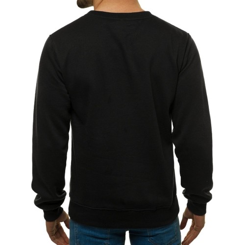J.Style bluza polarowa męska, czarna 68B2001-3