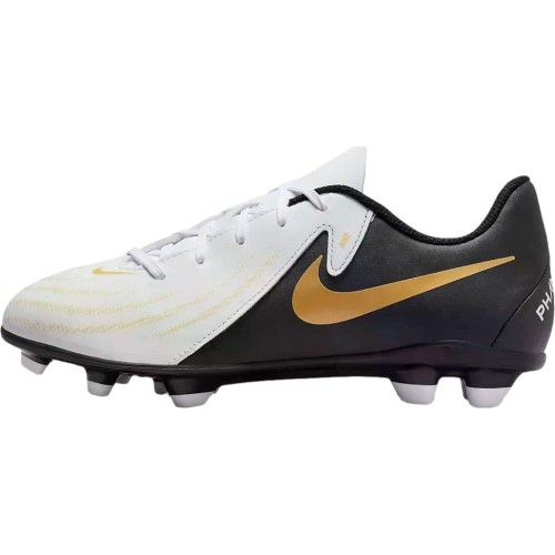 Buty piłkarskie Nike Jr Phantom GX Club FG/MG dla młodzieży White Black FJ2600 100
